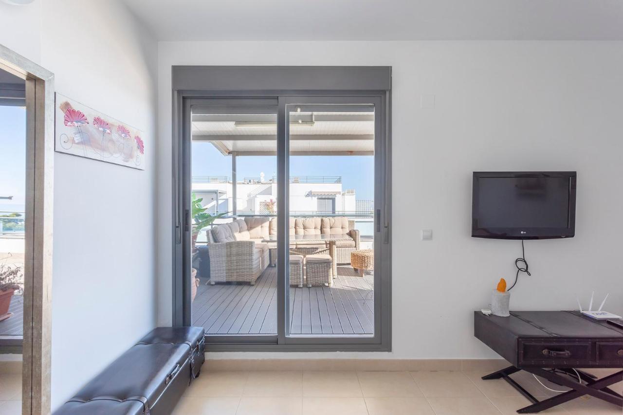 Atico Pinar De Garrucha Con Vistas Al Mar-Gran Terraza公寓 外观 照片